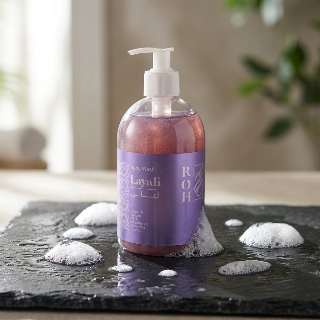 "Layali - ليالي " body wash 500 ML