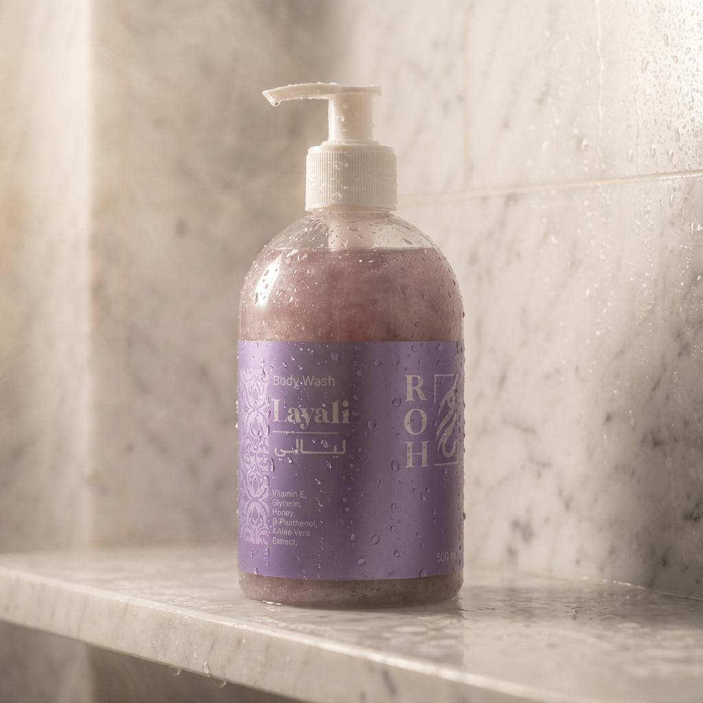 "Layali - ليالي " body wash 500 ML