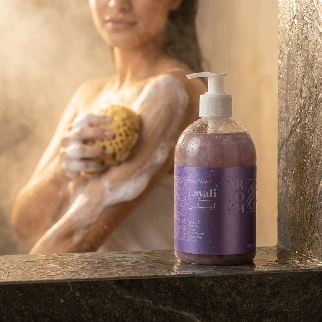 "Layali - ليالي " body wash 500 ML