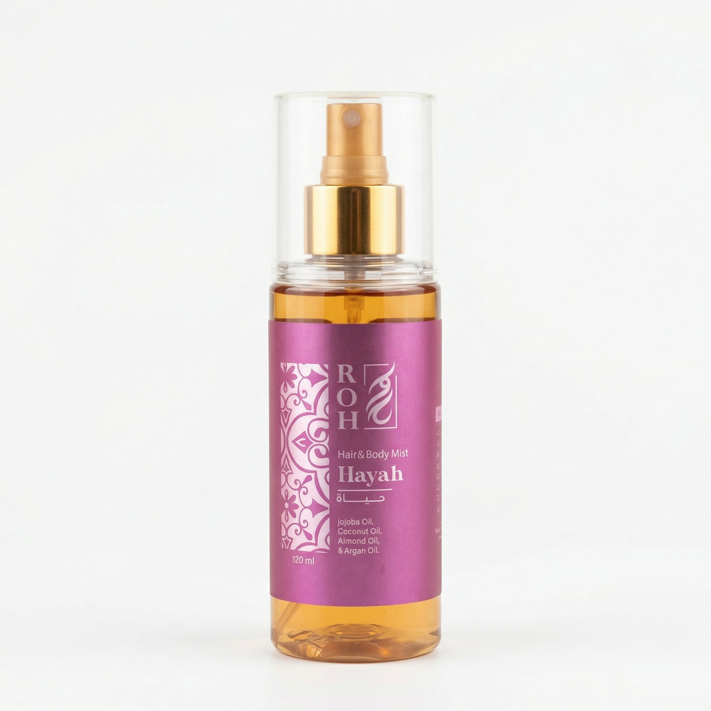 " Hayah - حياة " Hair & Body Mist 120 ML