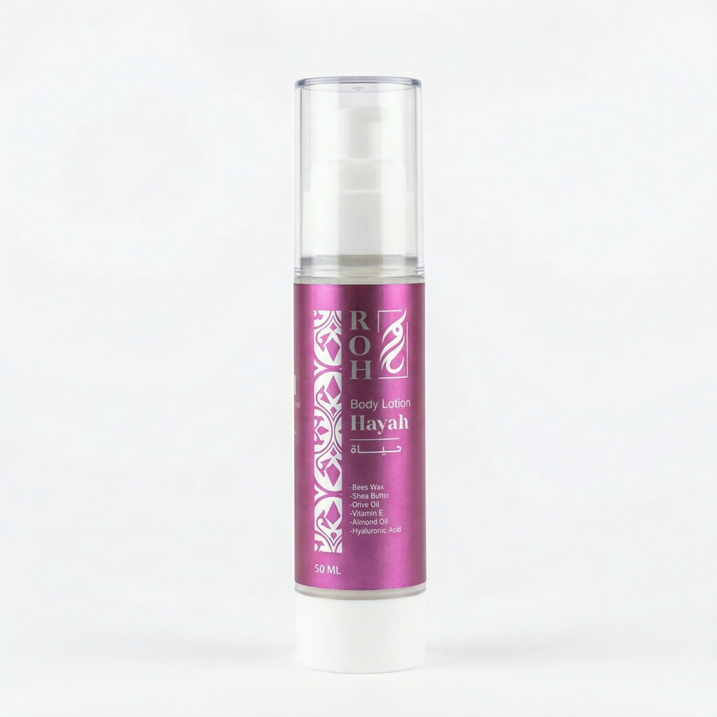 "Hayah - حياة " Body Lotion - 50 ML